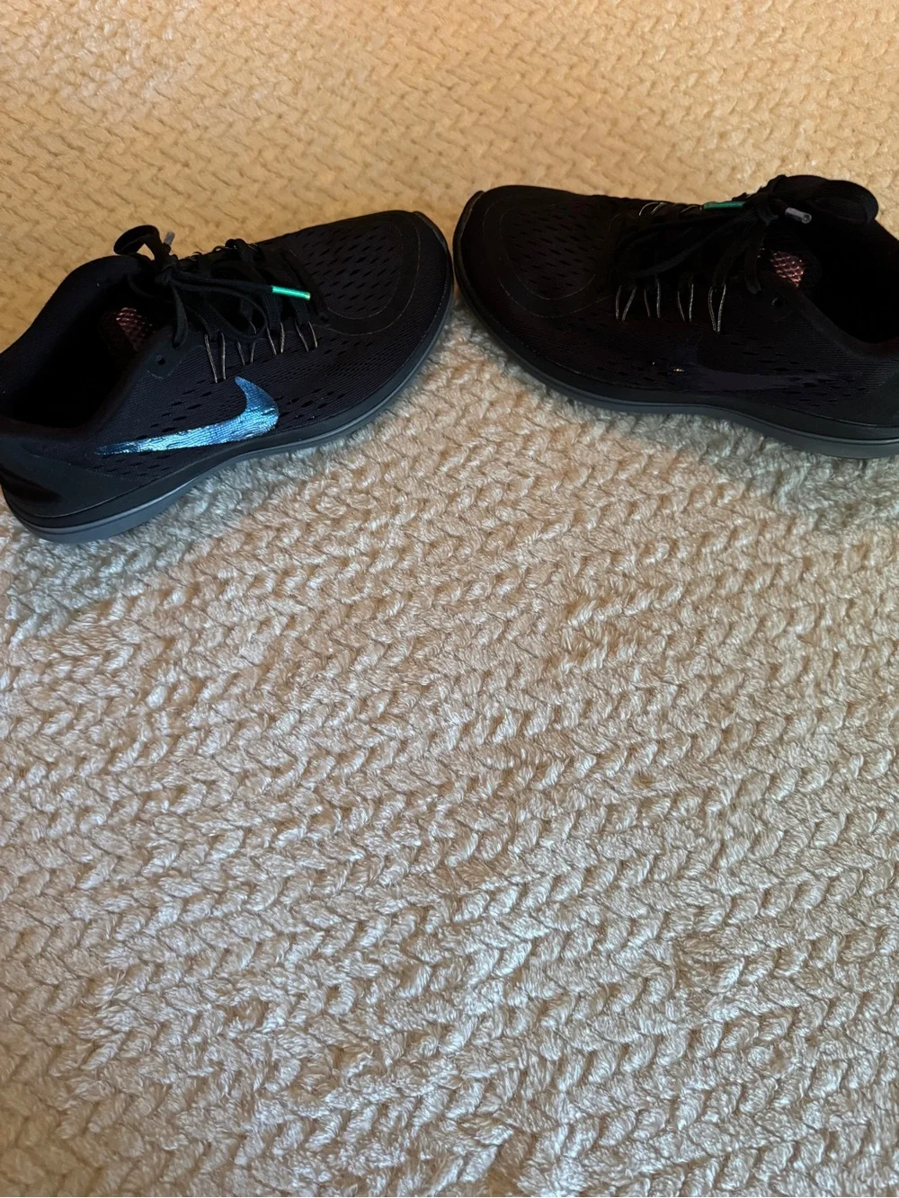 Nike Flex‎ 2017 RN Womens Running Shoes Black Anthracite 898477-001 Size 6.5